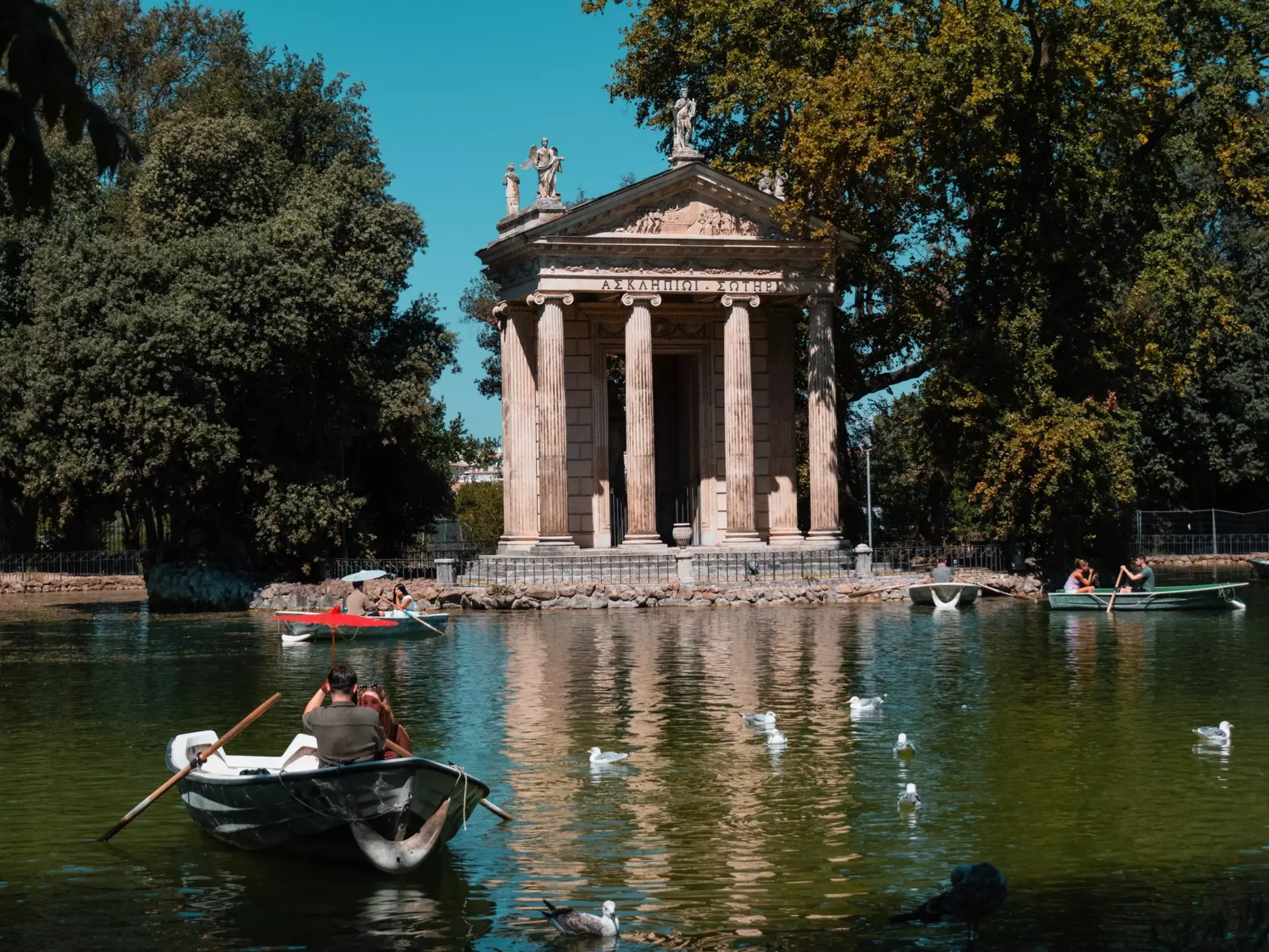 Rome, italy - 05.09.2025Temple of Aesculapius located in the park of Villa Borghese, License Type: media, Download Time: 2026-05-21T16:57:33.000Z, User: lonelyplanetmedia, Editorial: true, purchase_order: 65050 - Digital Destinations and Articles, job: Comp Ingestion, client: Global Publishing WIP, other: Pia Peterson