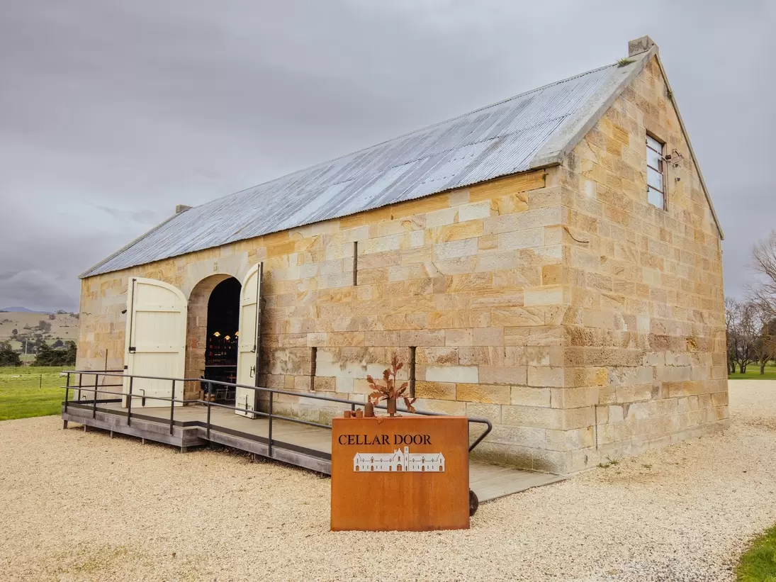 The iconic ancient Lark Distillery producing gin and whiskey on September 15th 2022 in Pontville, Tasmania, Australia.