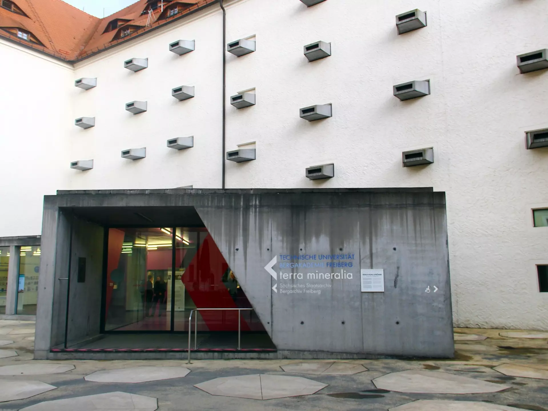 Freiberg, Germany - March 16, 2024: Entrance to Terra Mineralia, a collection of minerals in the museum of Freiberg Mining Academy, located in Freudenstein castle, License Type: media, Download Time: 2025-10-02T02:59:30.000Z, User: claramonitto, Editorial: true, purchase_order: 56530 - Guidebooks, job: Global Publishing-WIP, client: Germany 12, other: Clara Monitto