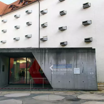 Freiberg, Germany - March 16, 2024: Entrance to Terra Mineralia, a collection of minerals in the museum of Freiberg Mining Academy, located in Freudenstein castle, License Type: media, Download Time: 2025-10-02T02:59:30.000Z, User: claramonitto, Editorial: true, purchase_order: 56530 - Guidebooks, job: Global Publishing-WIP, client: Germany 12, other: Clara Monitto