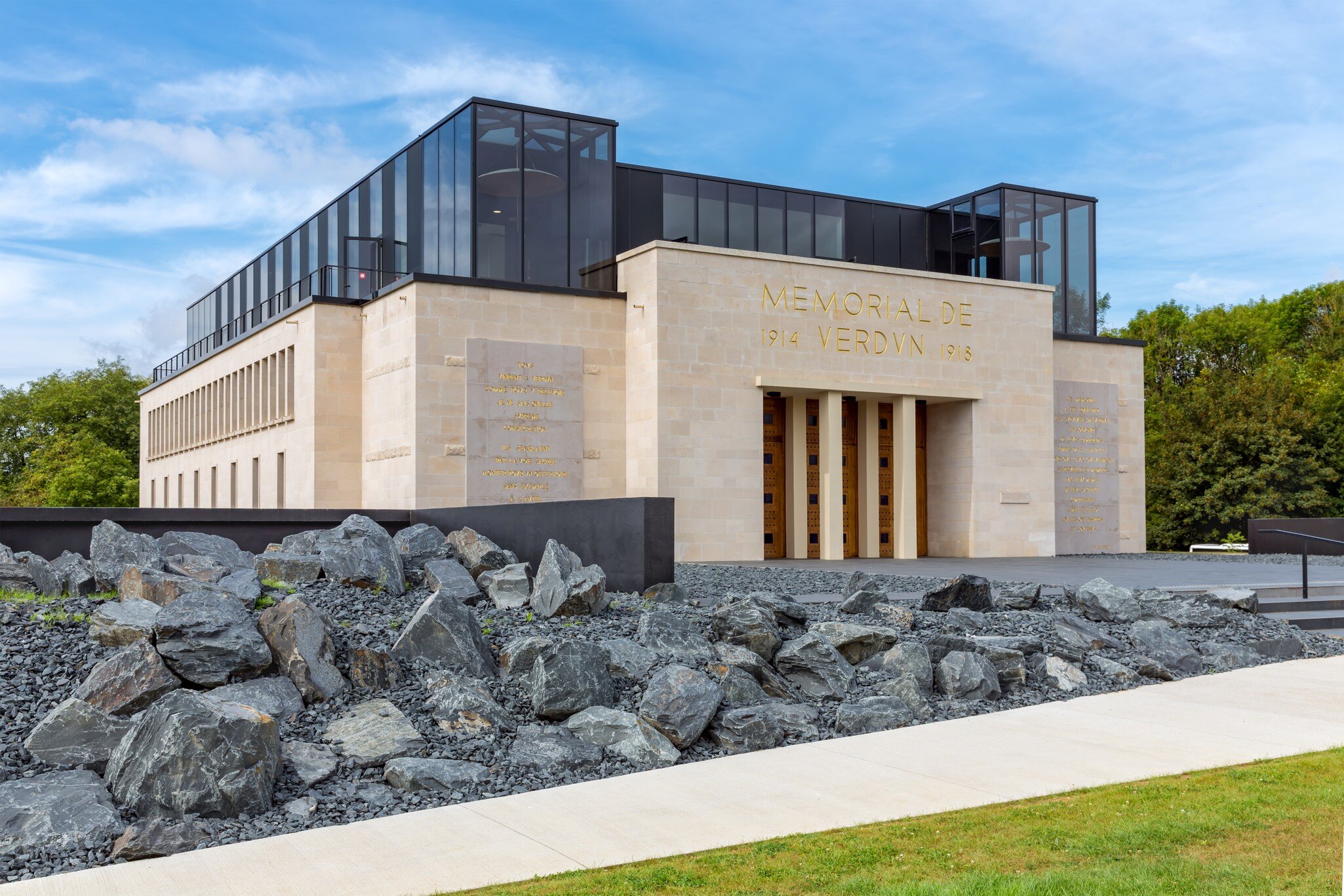 Memorial de Verdun, French museum about the First World War One battle near Verdun during 1914-1918