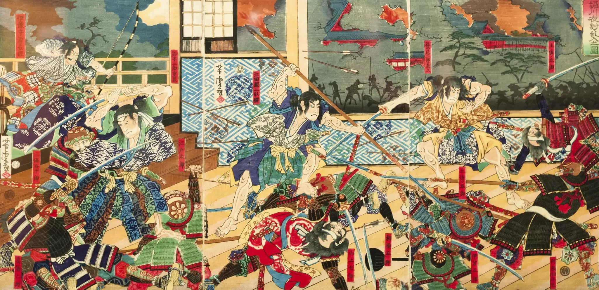 A drawing from 1829 by Katsushika Hokusai