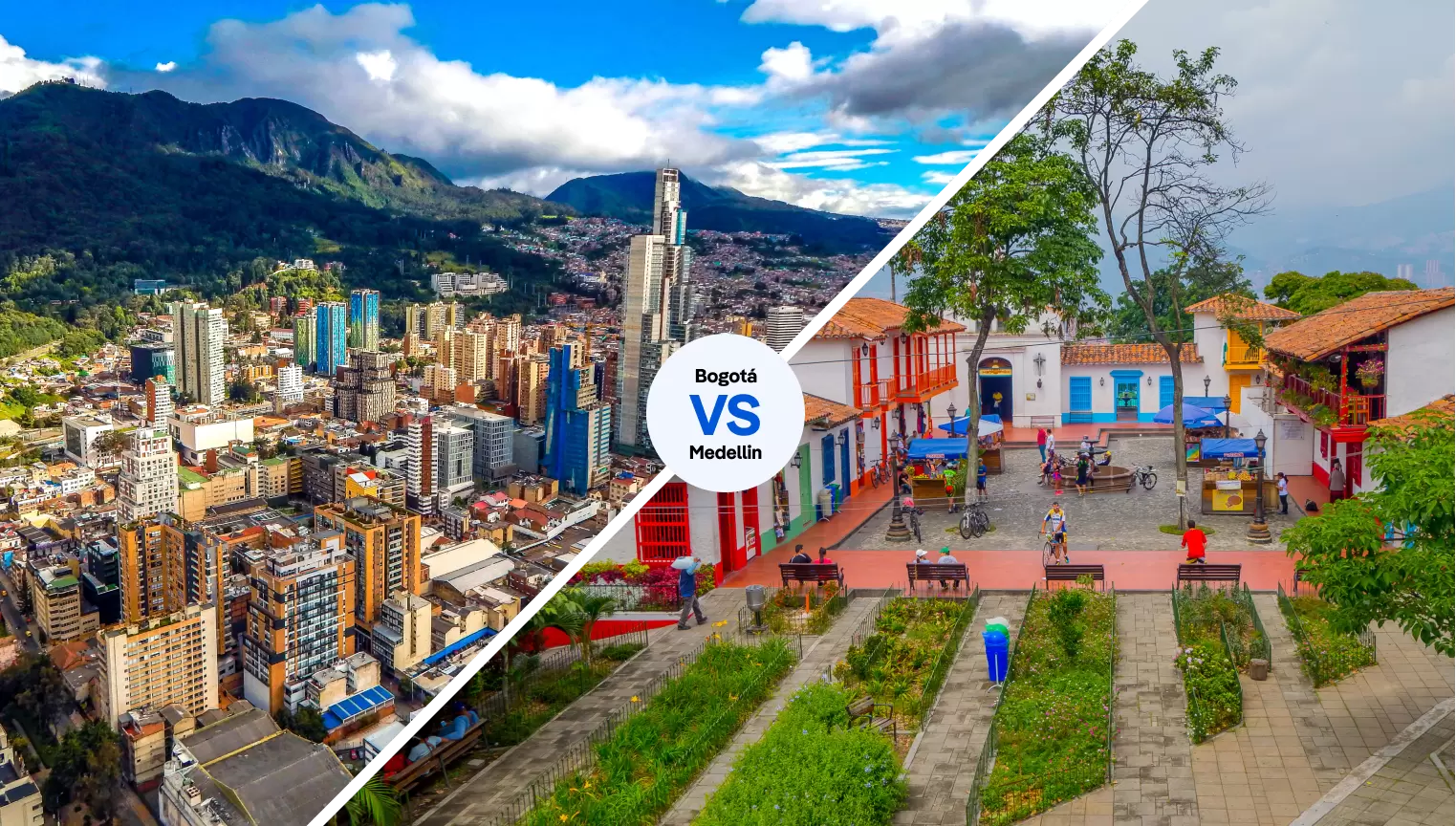 What’ll it be: Medellín’s friendly vibes, or Bogotá’s sophisticated scene? © iStock; Shutterstock