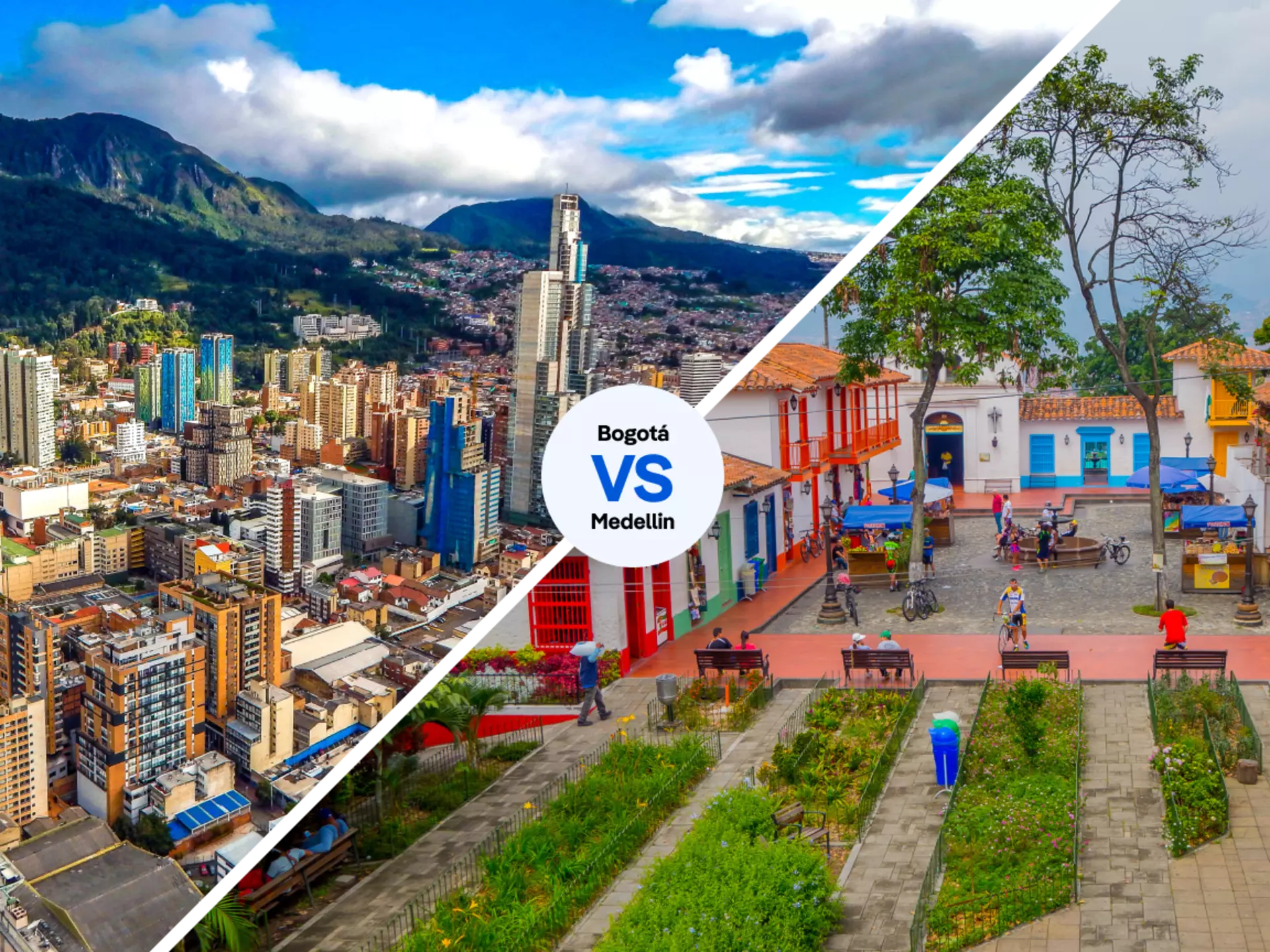 What’ll it be: Medellín’s friendly vibes, or Bogotá’s sophisticated scene? © iStock; Shutterstock