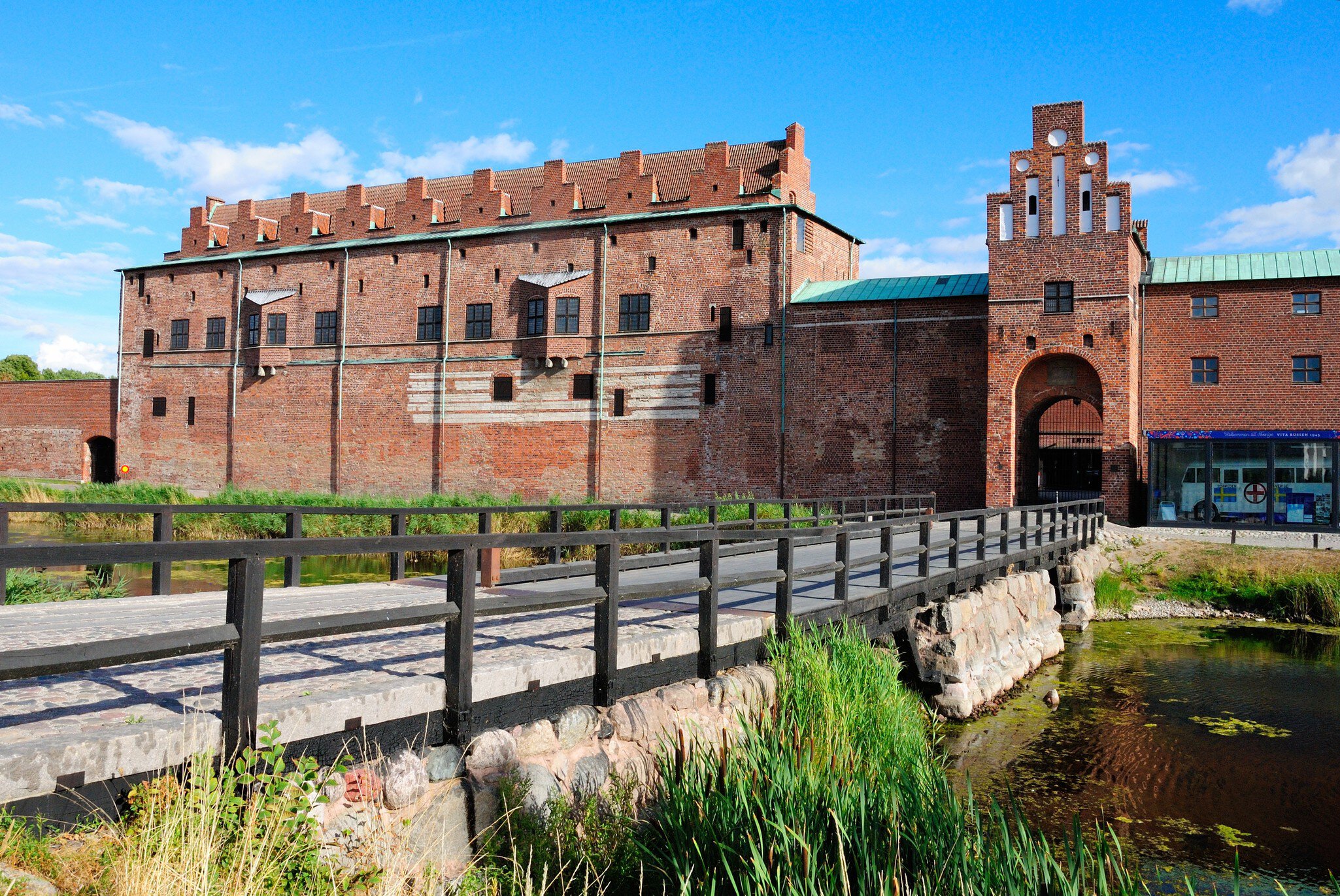 Malmo, Sweden - August 5, 2018 - 16th century MalmÃ¶hus (Castle) now housing MalmÃ¶ Museer museum  License Type: media  Download Time: 2023-06-25T09:06:09.000Z  User: hannahblackie10  Is Editorial: Yes  purchase_order: 56530/Global Publishing WIP  