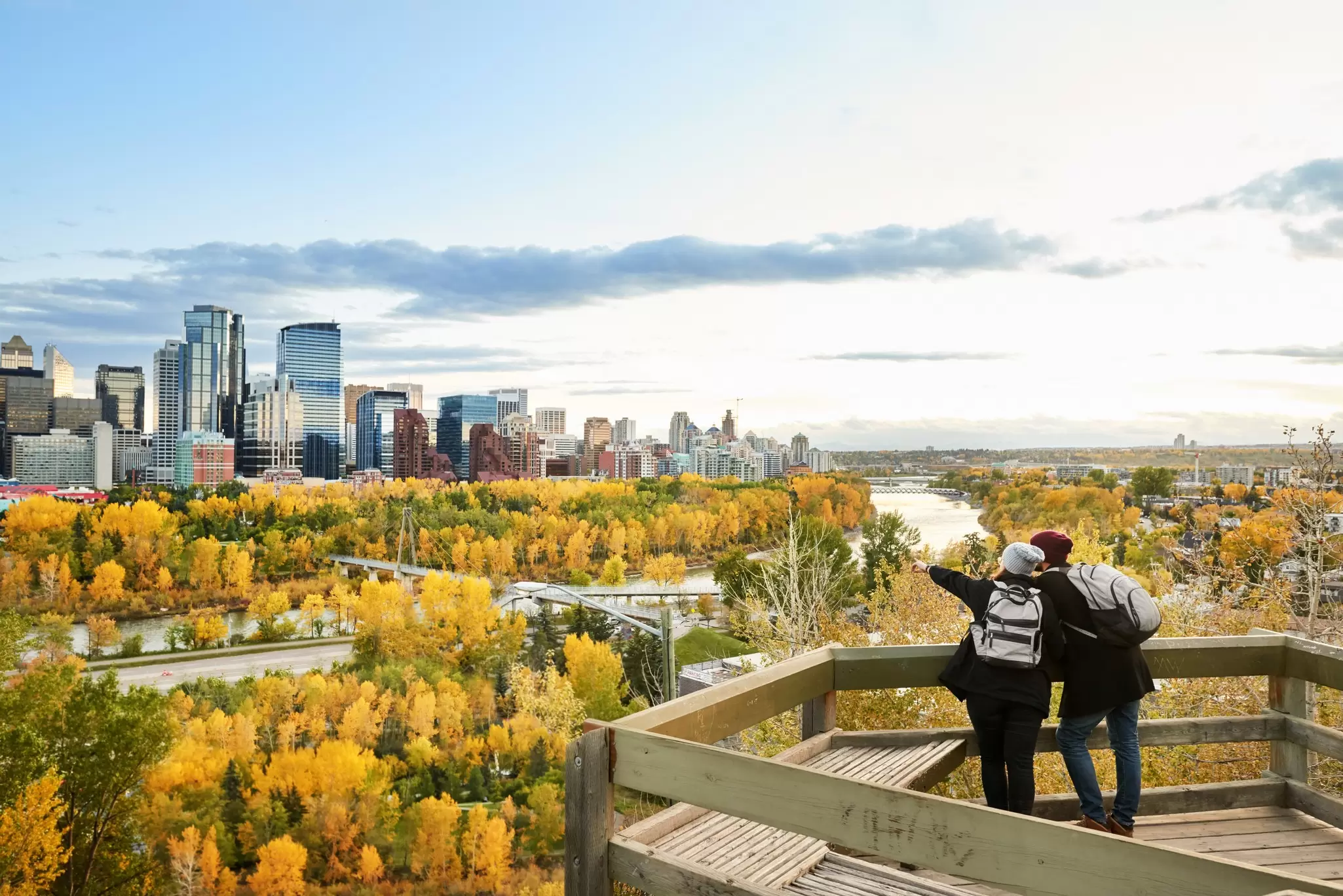 Calgary in the fall. AJ Watt/Getty Images