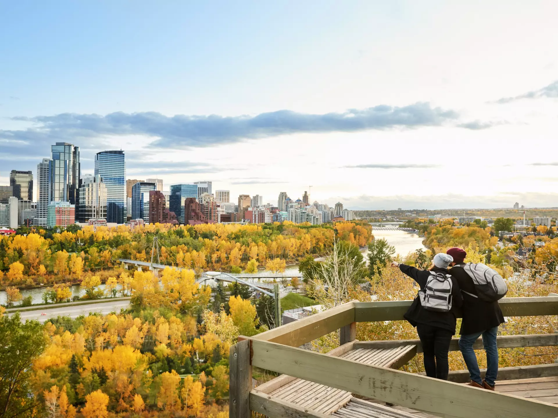 Calgary in the fall. AJ Watt/Getty Images