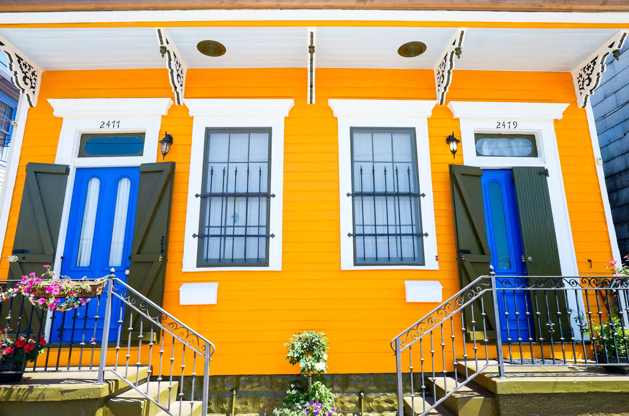 Marigny is home to colorful historic houses as well as many new entertainment hot spots © Fotoluminate LLC / Shutterstock