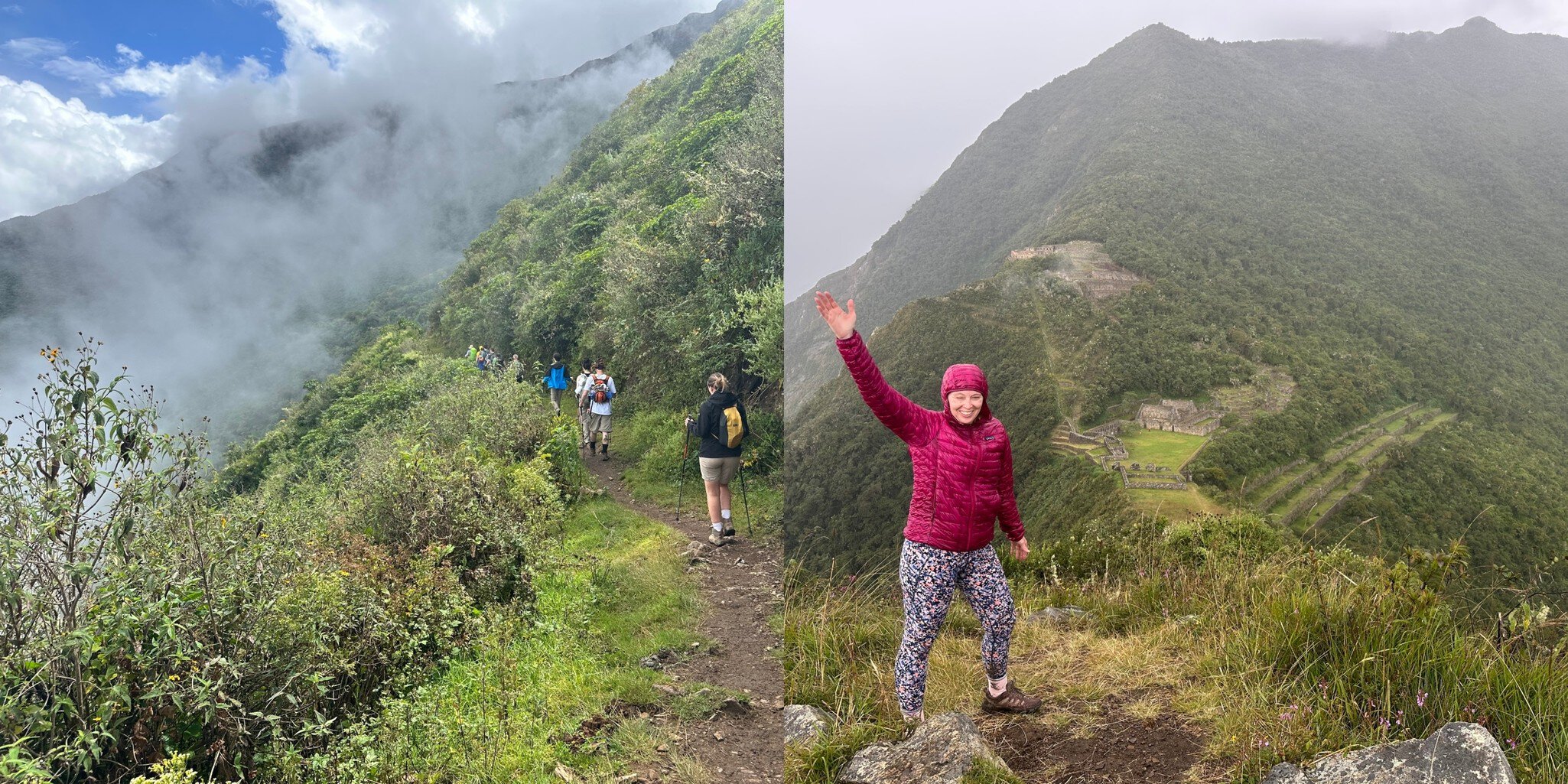 Hiking in Choquequirao, Peru