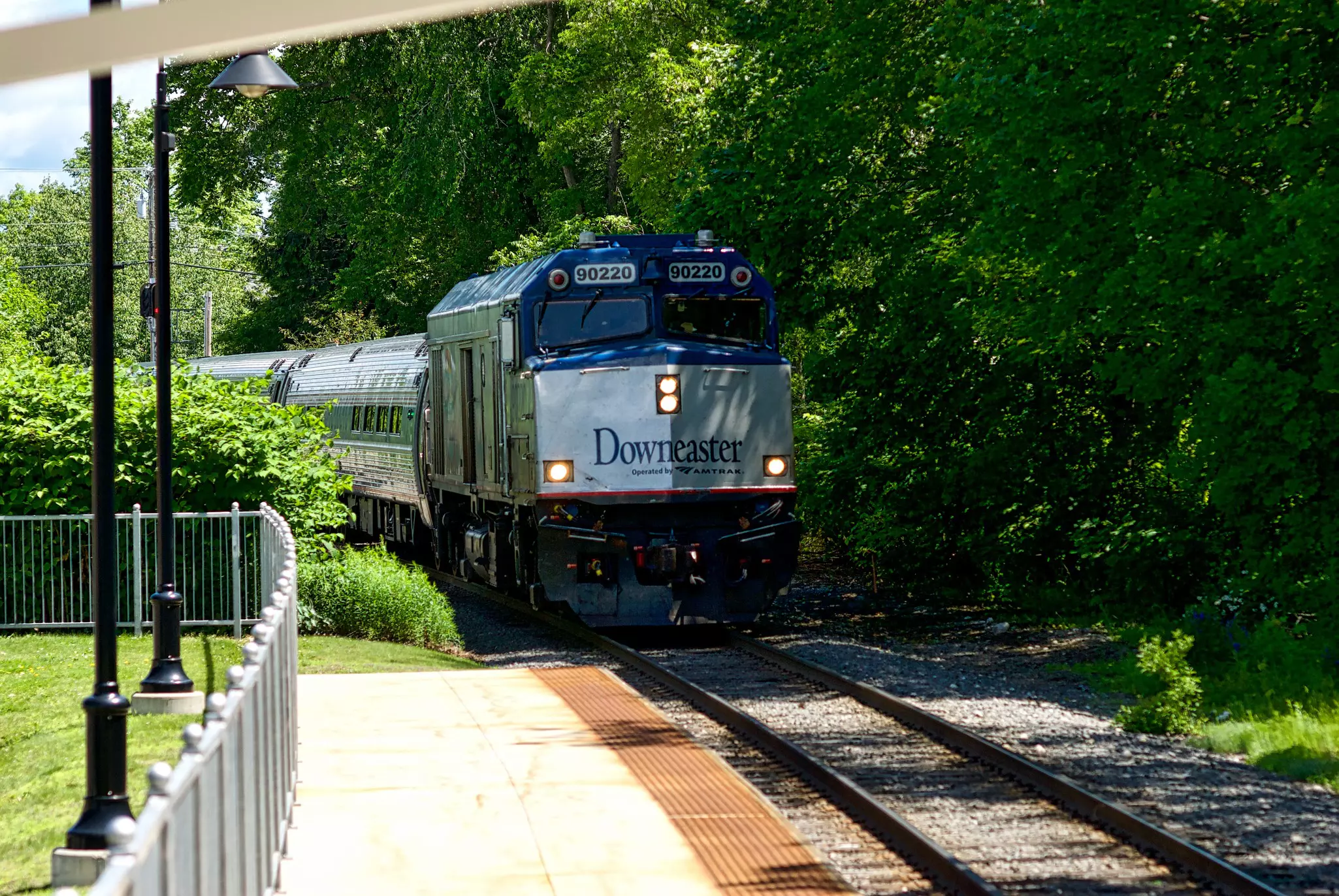 For the youngest kids, take advantage of scenic transportation options, like Amtrak’s Downeaster train © John M. Chase / Shutterstock