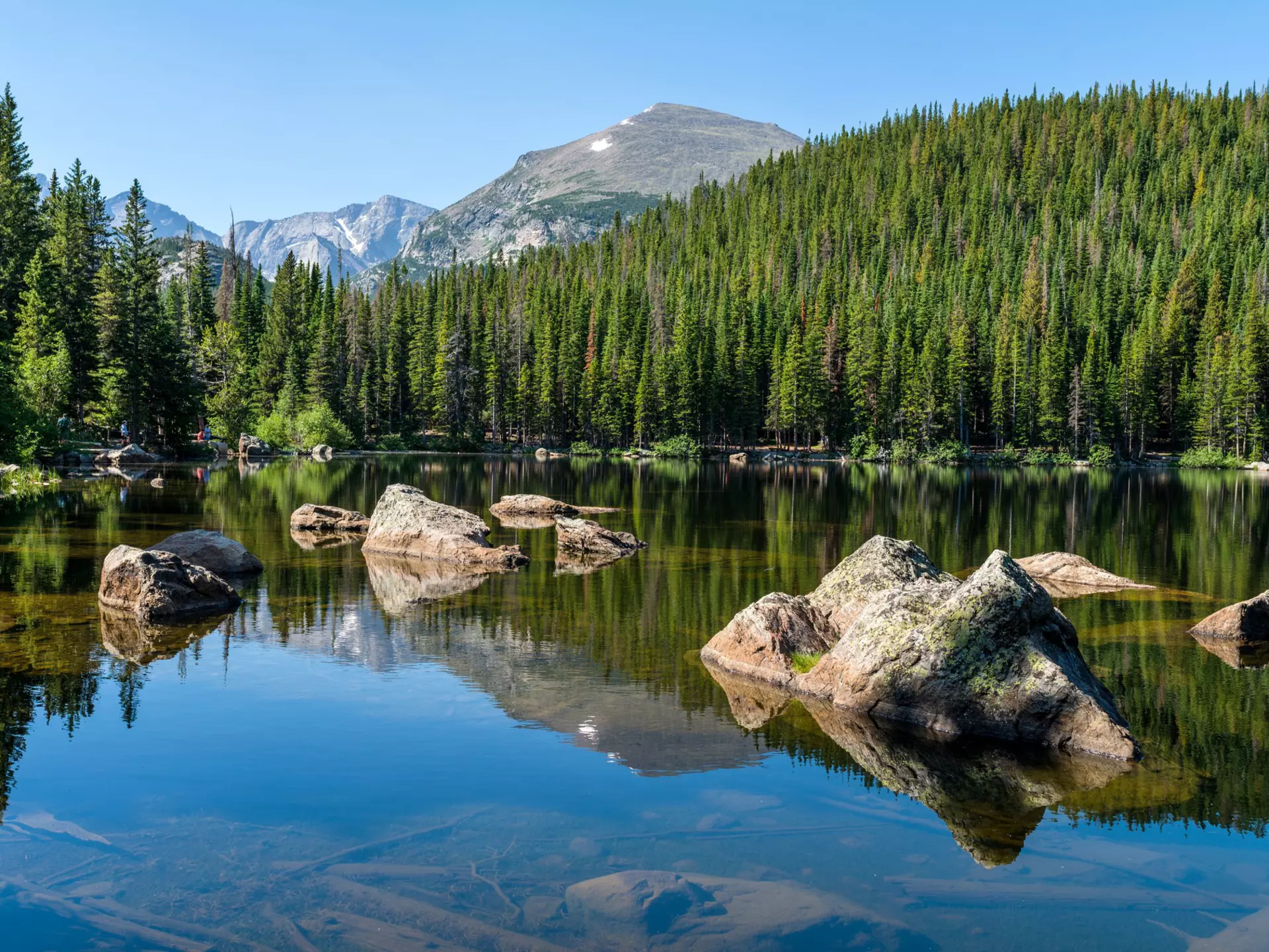 A sunny summer morning at Bear Lake, Colorado. Sean Xu/Shutterstock