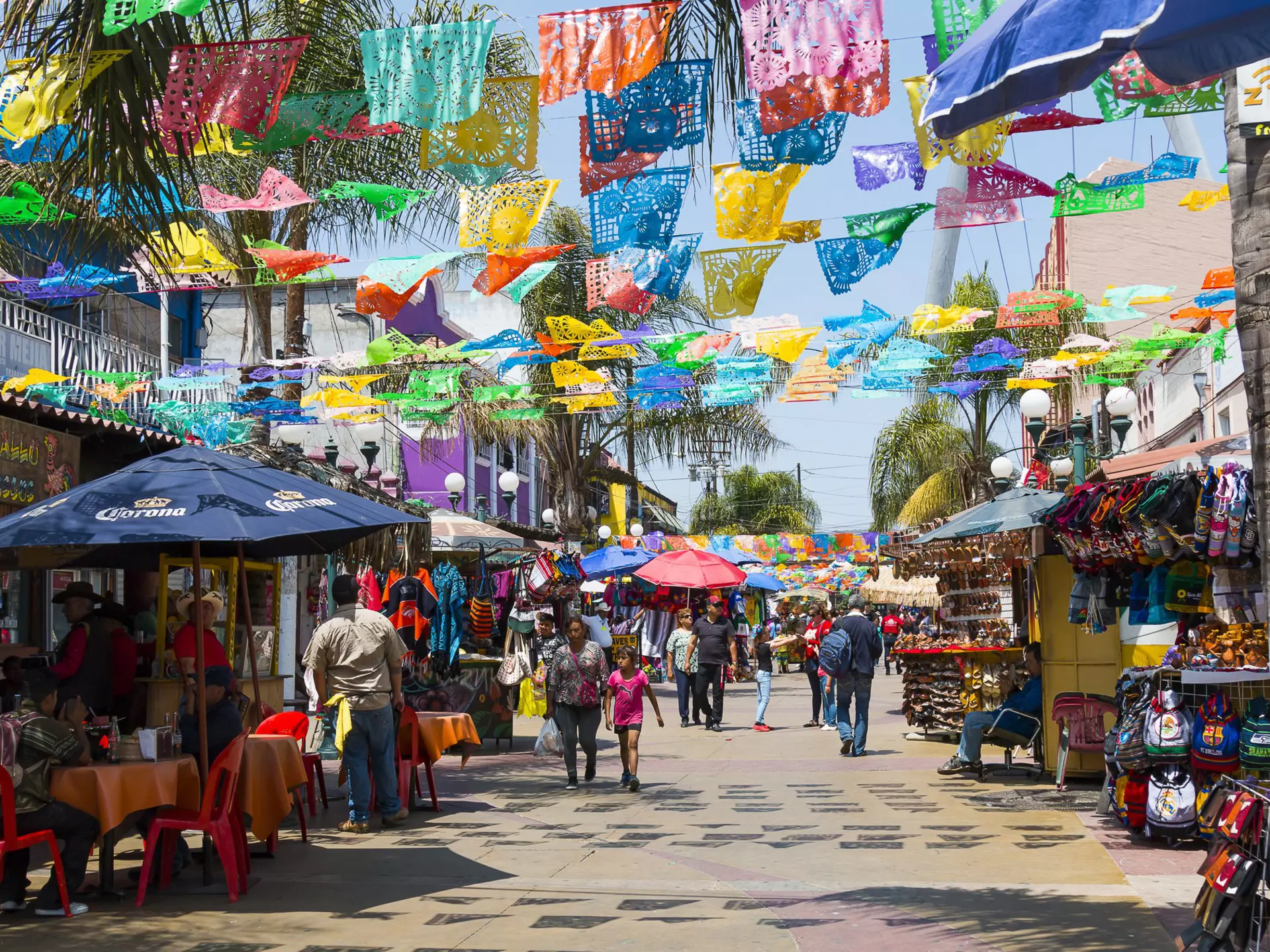 Spend an afternoon shopping at Plaza Santa Cecilia. Sherry Smith/Getty Images