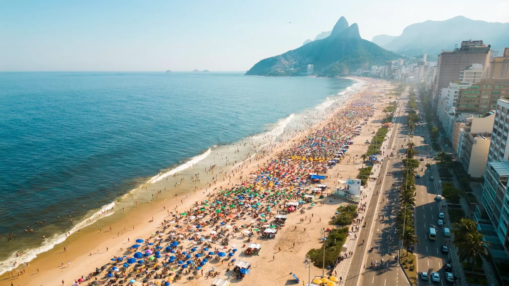 Ipanema Beach in Rio de Janeiro. Donatas Dabravolskas/Shutterstock