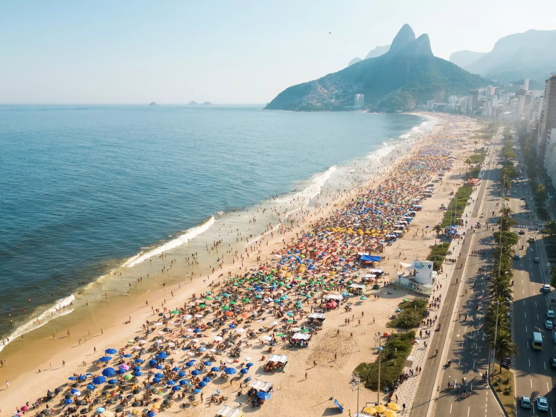 Ipanema Beach in Rio de Janeiro. Donatas Dabravolskas/Shutterstock