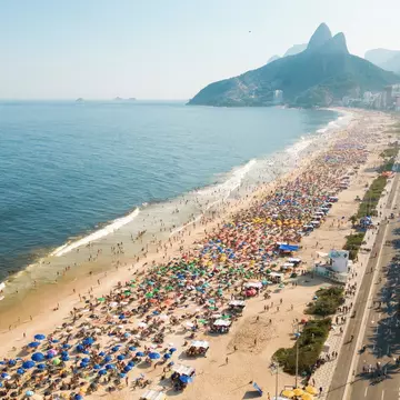 Ipanema Beach in Rio de Janeiro. Donatas Dabravolskas/Shutterstock