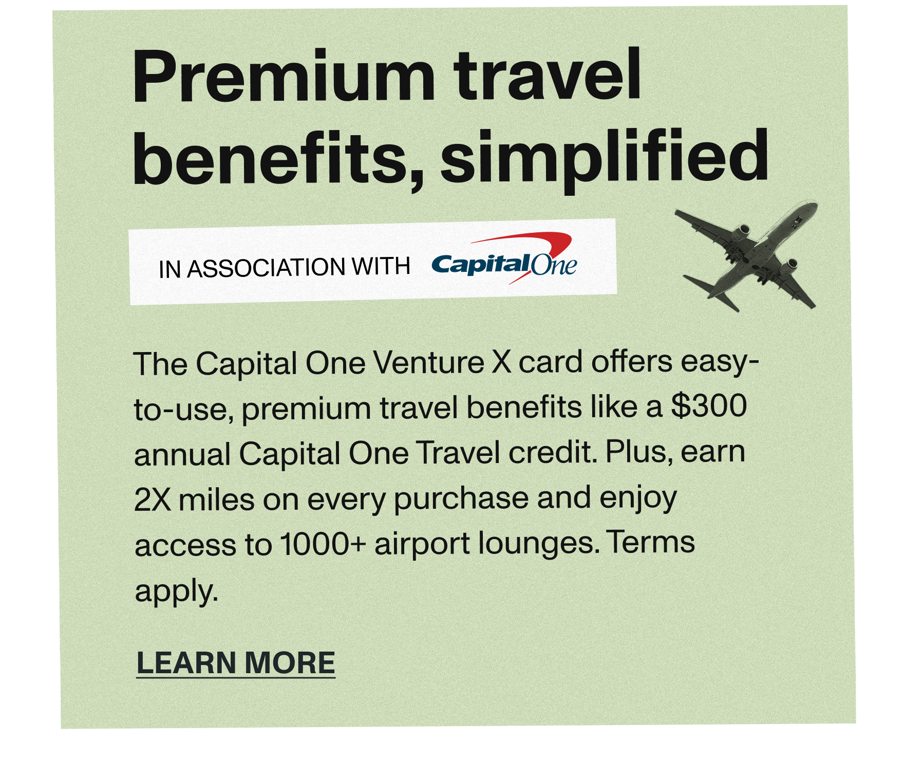 Elevate travel with Capital One