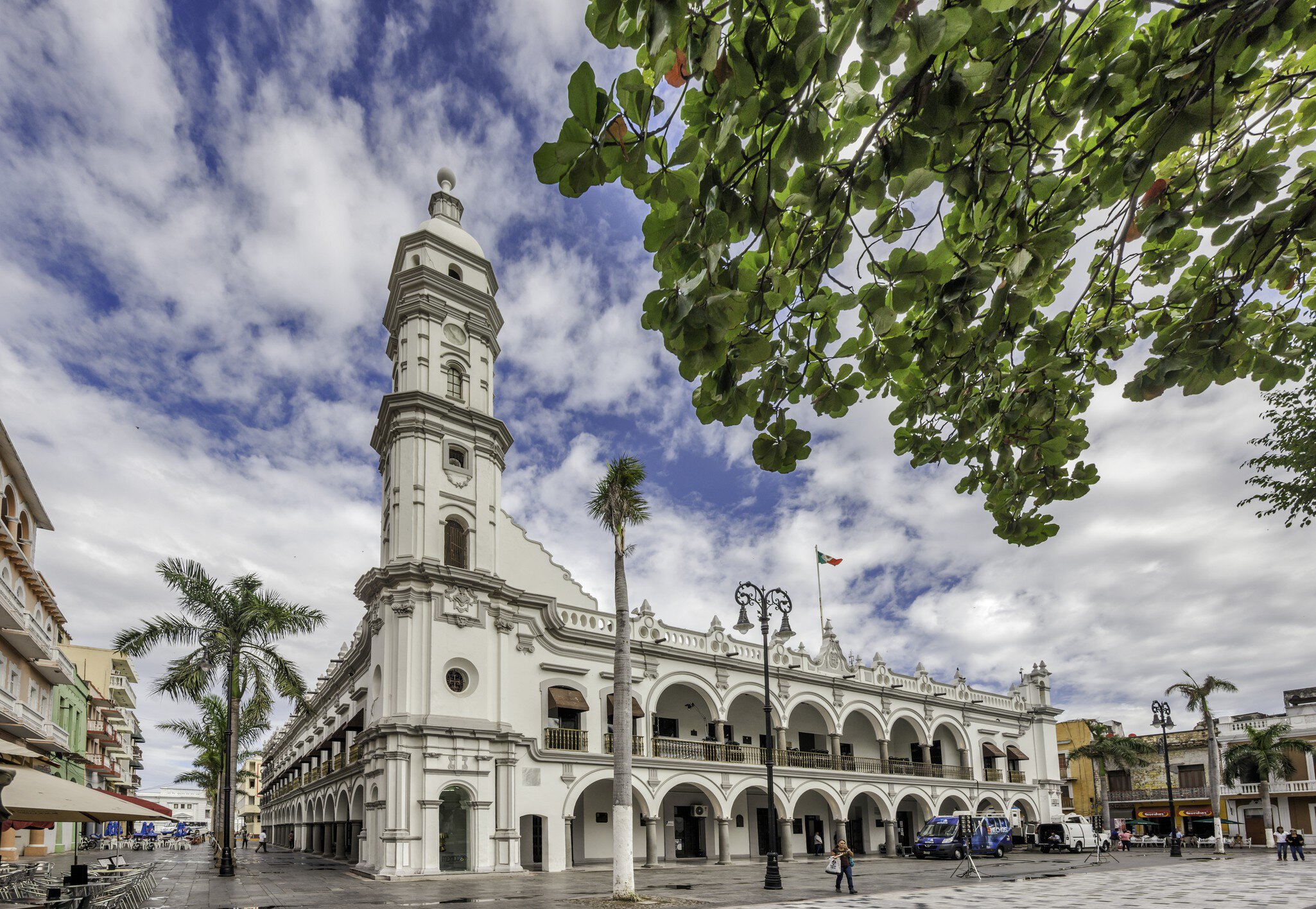 Palacio Municipal at zocalo in Veracruz, Mexico