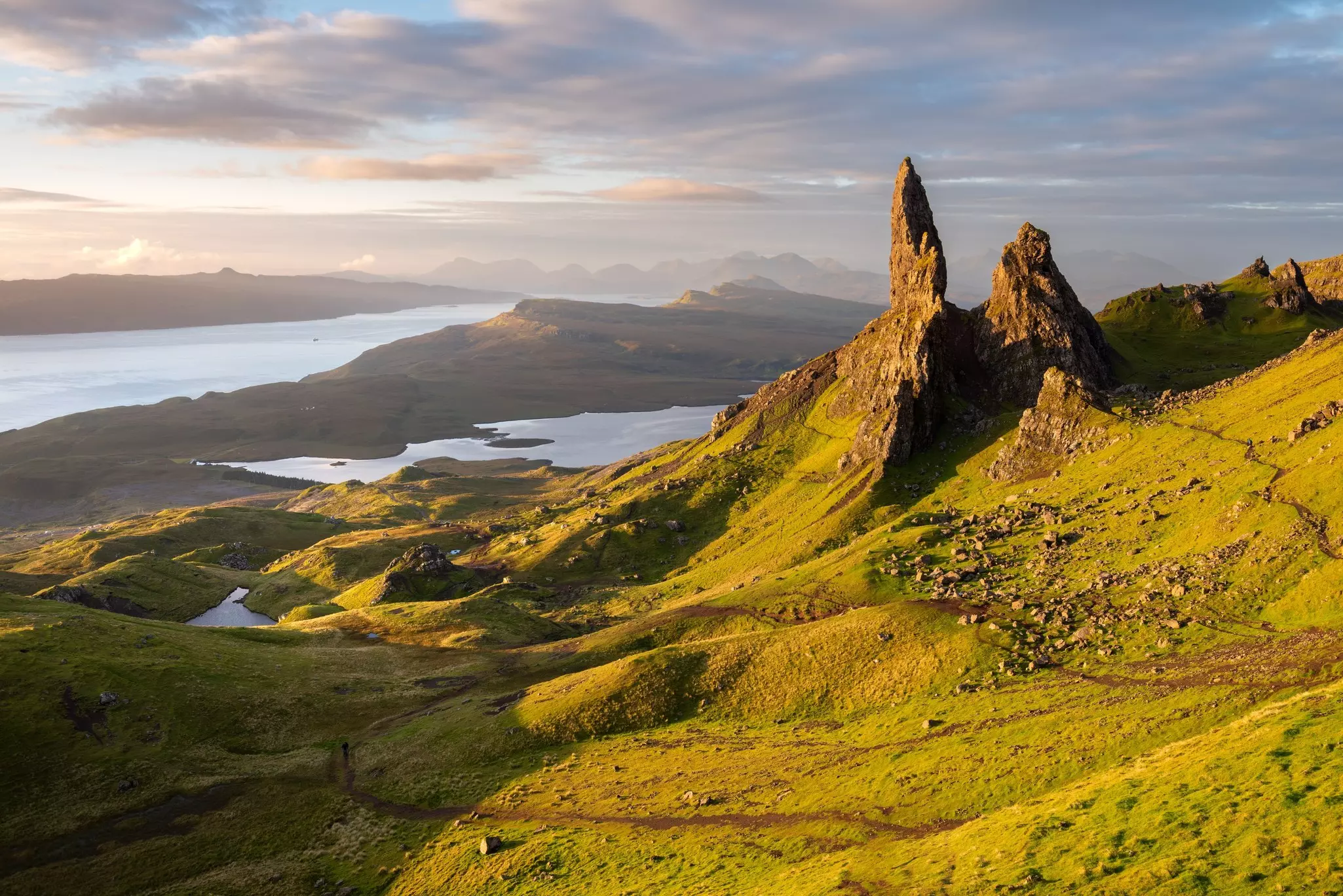 Old Man of Storr on Scotland's Isle of Skye.