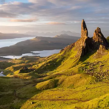 Old Man of Storr on Scotland's Isle of Skye.
