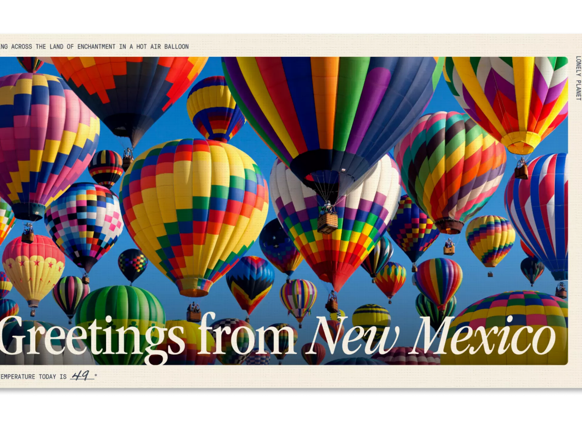 Greetings from New Mexico