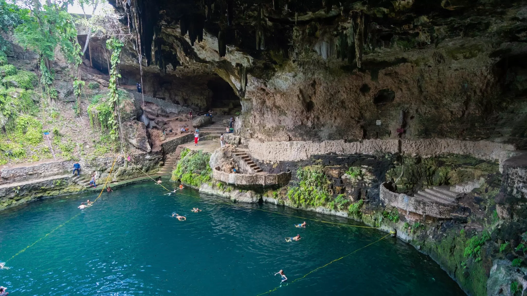 The Yucatán Peninsula is dotted with thousands of cenotes. These – like Cenote Zaci – are 10 of the best ones. Iren Key/Shutterstock