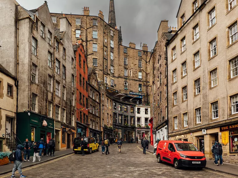 Victoria Street, Edinburgh, Scotland. March 2026.