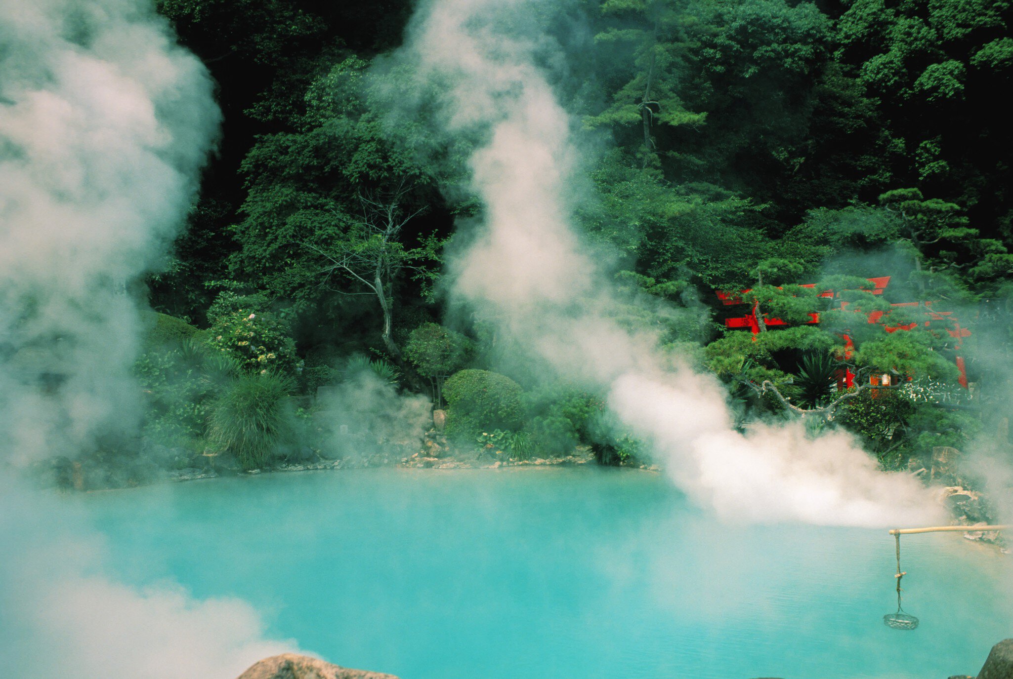 Japan, Beppu Kyushu, Umi Jgoku (Sea Hell) volcanic pool
Japan, Beppu Kyushu, Umi Jigoku (Sea Hell) volcanic pool