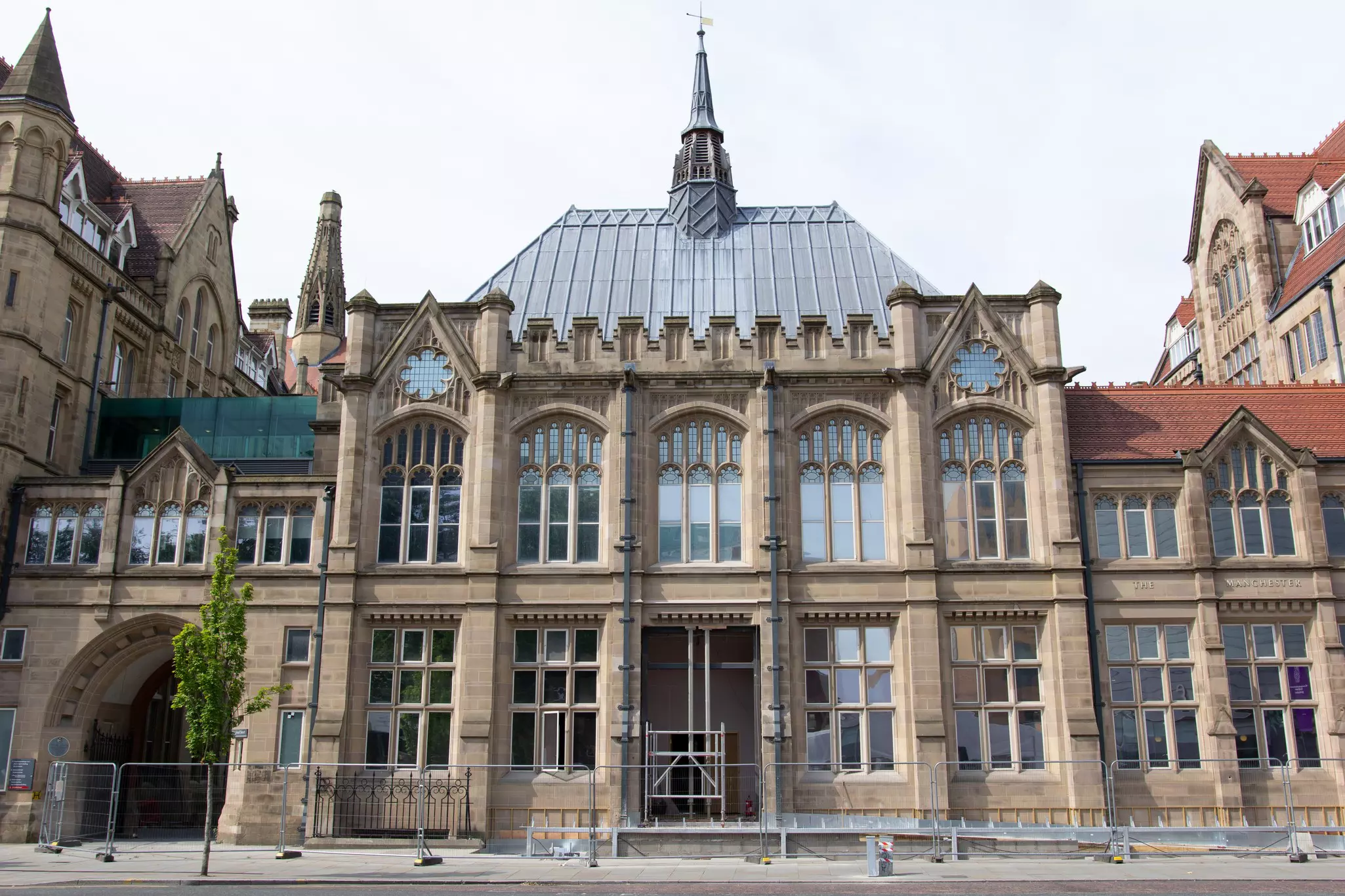 The new entrance of the renovated museum © Manchester Museum