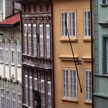 Baroque houses, Nerudova Street, Mala Strana.