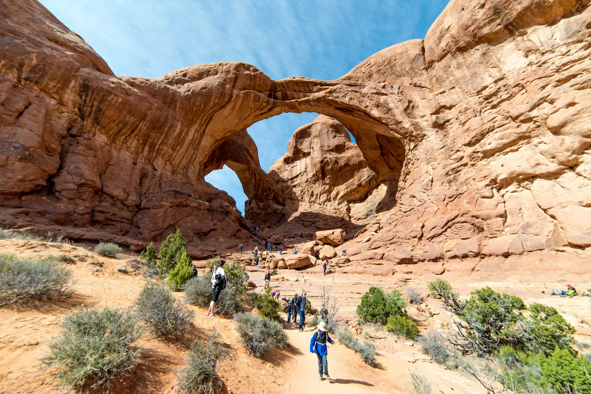Arches National Park is a one-of-a-kind destination that showcases the power of nature over the landscape through the eons © Andrew Repp / Shutterstock