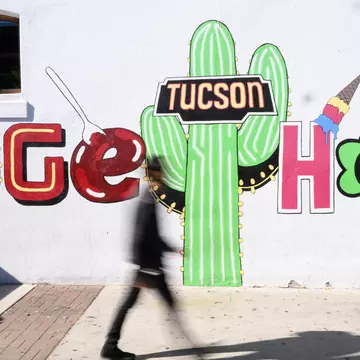 Beyond its spectacular desert landscapes, Arizona offers wineries, funky cities (like Tucson, pictured), art, architecture and more. Josh Edelson/AFP via Getty Images