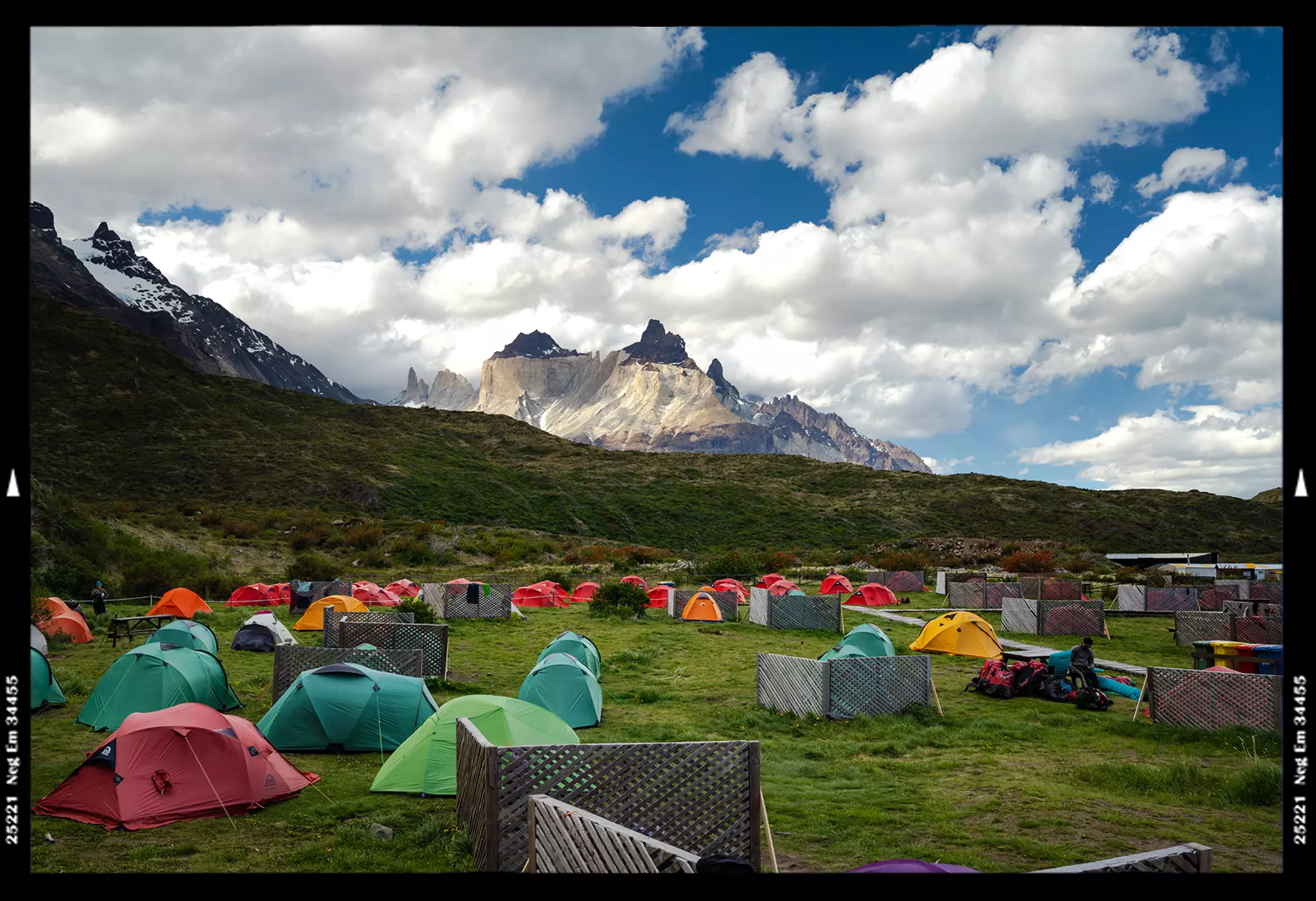 Evan's campsite in Torres del Paine © Evan Ruderman