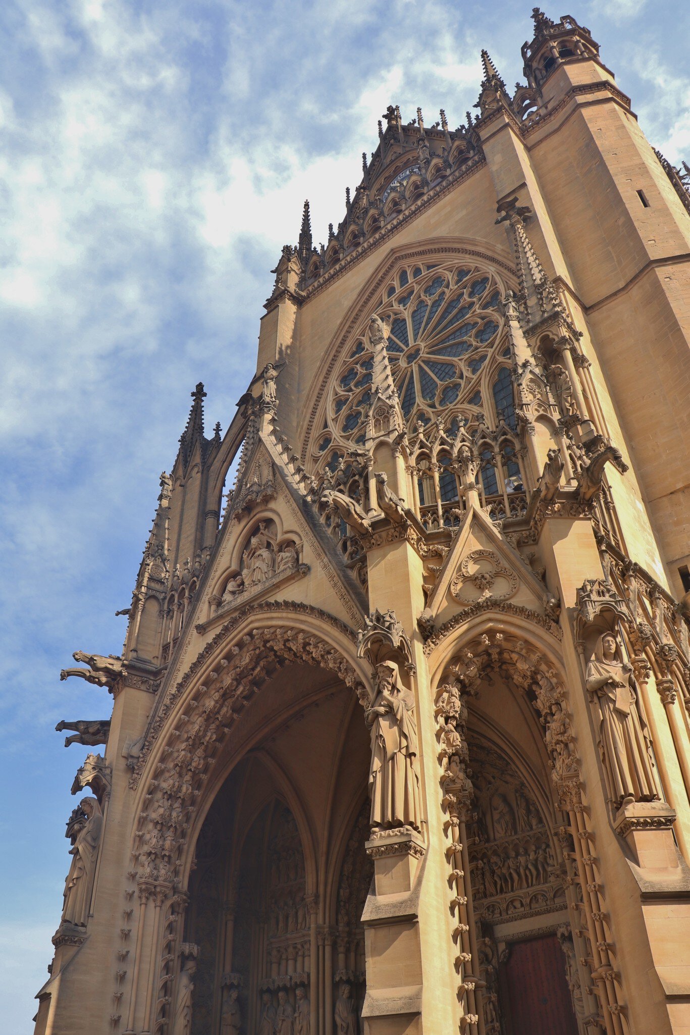 gothic cathedral Saint Étienne against sky in french city Metz; Shutterstock ID 2220886635; your: Sloane Tucker; gl: 65050; netsuite: Online Editorial; full: POI