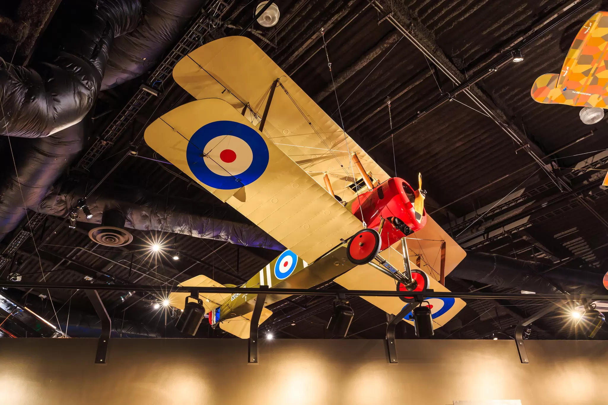 Biplane at Seattle's Museum of Flight
