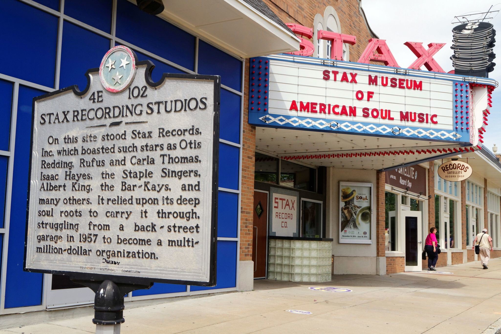 MEMPHIS, TENNESSEE, May 12, 2015 : The Stax Museum is a replica of Stax recording studio. It celebrates the legacy of Stax Records and its artists as Isaac Hayes, Otis Redding, and many others.; Shutterstock ID 283890692; your: Bridget Brown; gl: ...