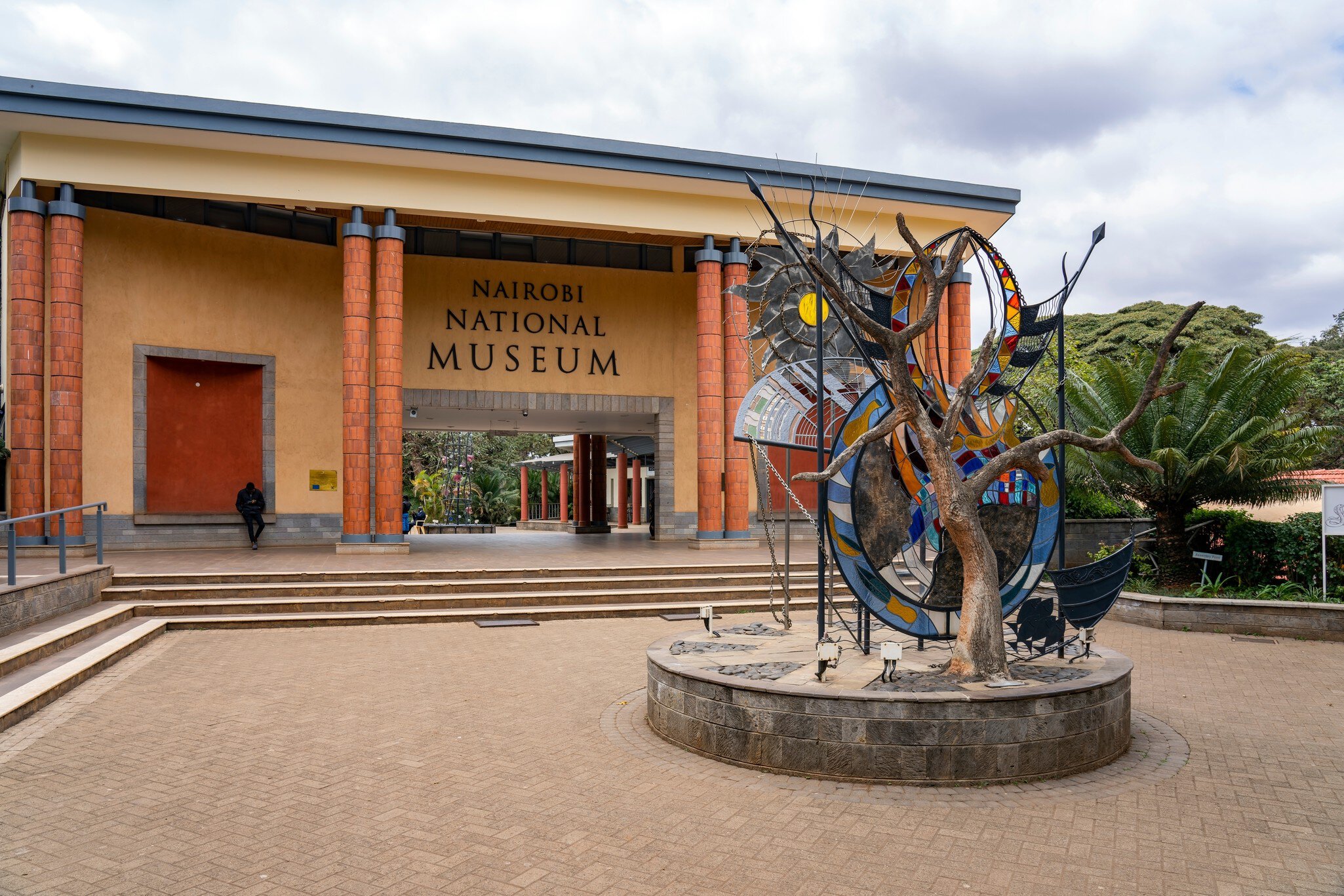 Nairobi, Kenya - August 8, 2022: Entrance of Nairobi National Museum.; Shutterstock ID 2191067799;