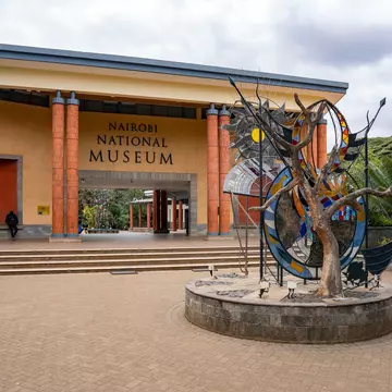 Nairobi, Kenya - August 8, 2022: Entrance of Nairobi National Museum.; Shutterstock ID 2191067799;