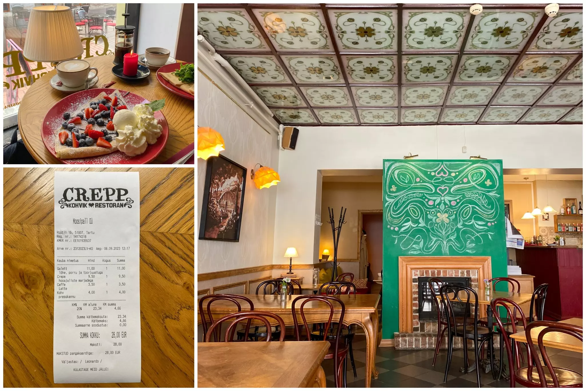 Crepp is a cosy spot to enjoy a pancake breakfast, loaded with seasonal berries  © Daniel James Clarke