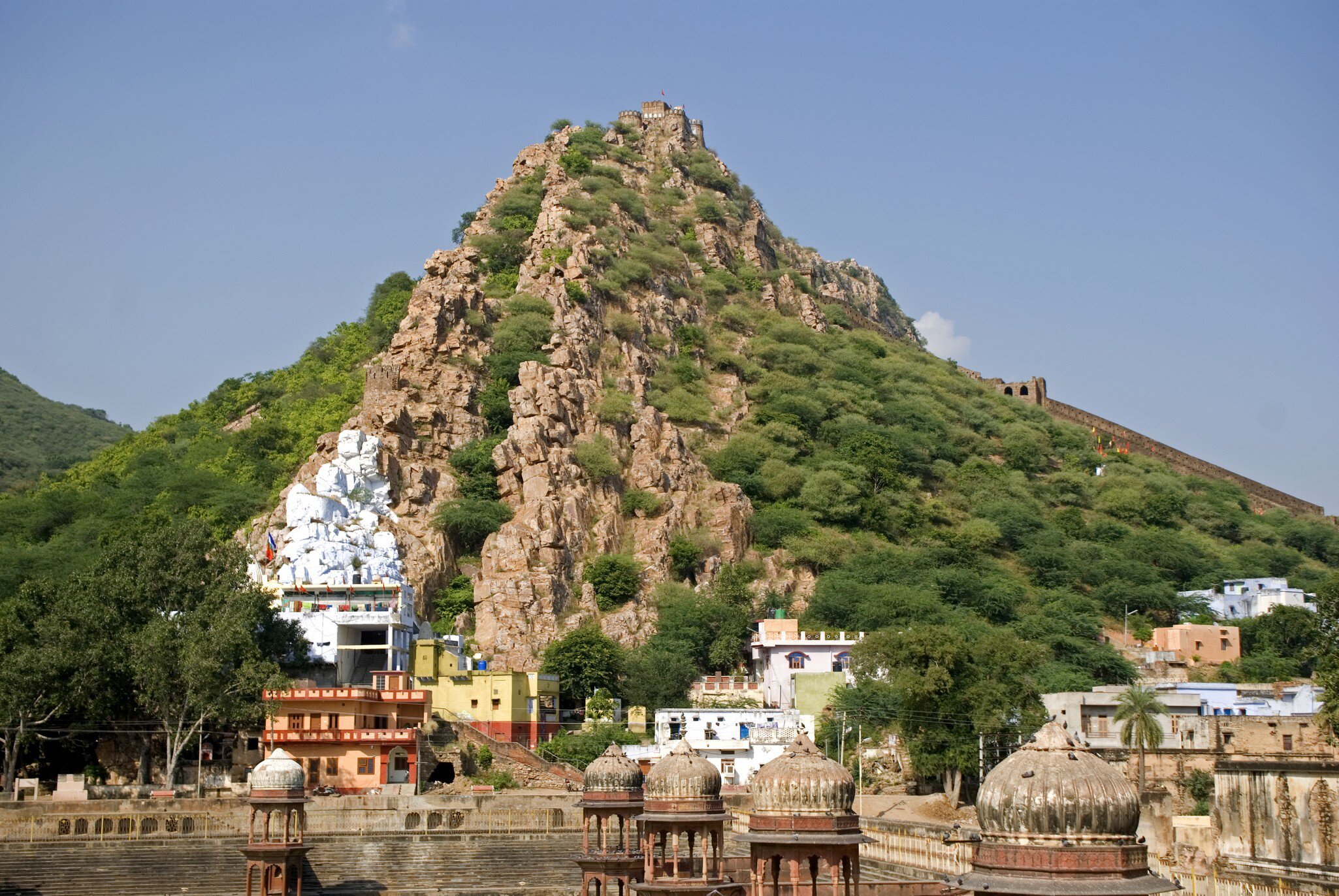Exterior view of Moosi Maharani Chhatri, Alwar, Rajasthan, India.