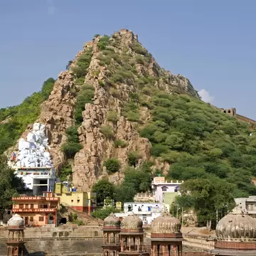 Exterior view of Moosi Maharani Chhatri, Alwar, Rajasthan, India.