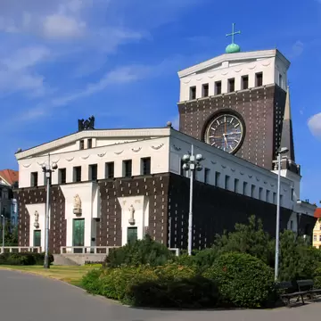 The Church of the Most Sacred Heart of Our Lord in Prague, Czech Republic.