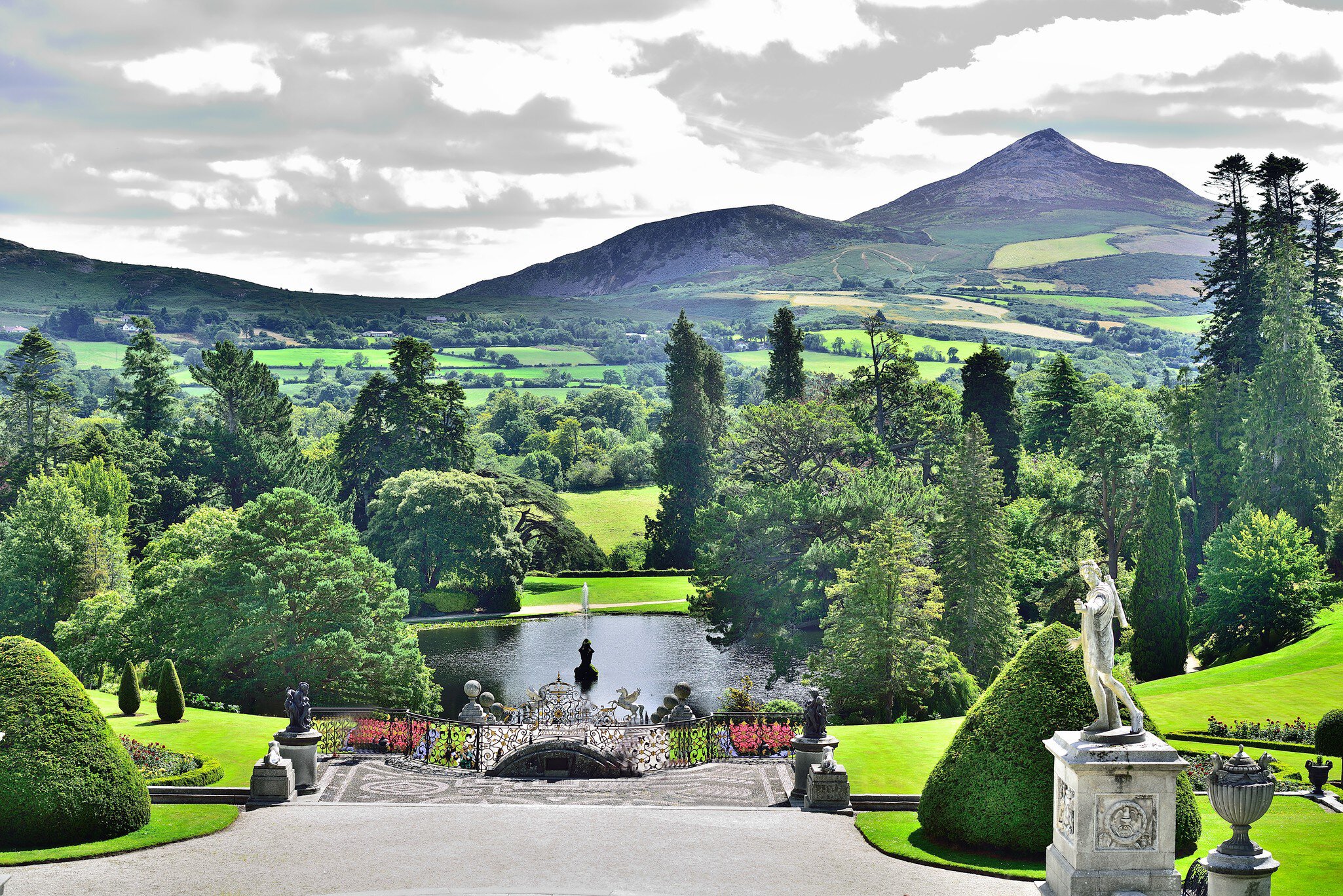A view of Sugar Loaf Mountain in Wickelow, Ireland. Bruno_il_segretario/Getty Image