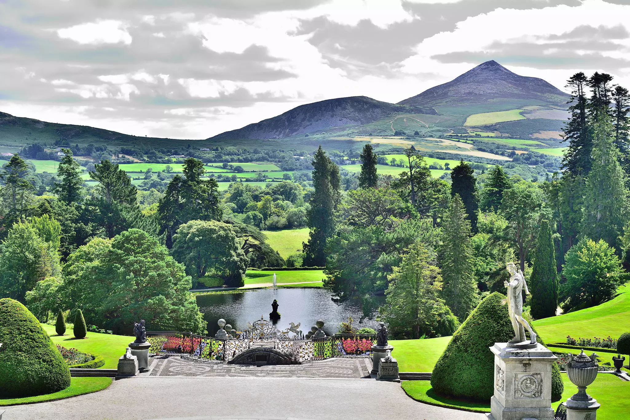 A view of Sugar Loaf Mountain in Wickelow, Ireland. Bruno_il_segretario/Getty Image