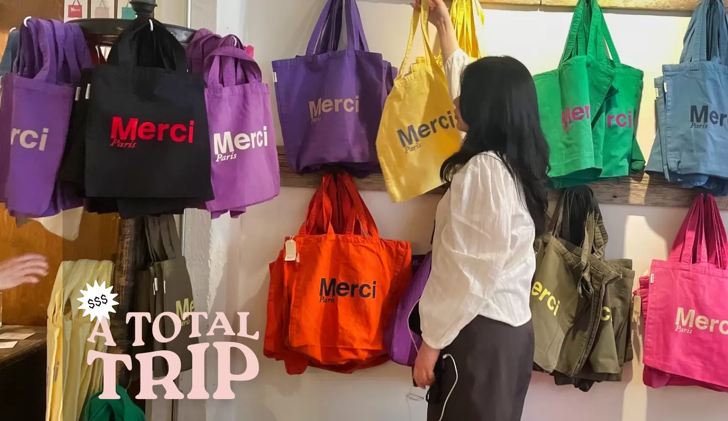 Writer Stephanie Ong (pictured in Merci concept store) documents a weekend of spending in the City of Light © Stephanie Ong