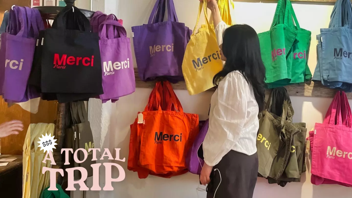 Writer Stephanie Ong (pictured in Merci concept store) documents a weekend of spending in the City of Light © Stephanie Ong
