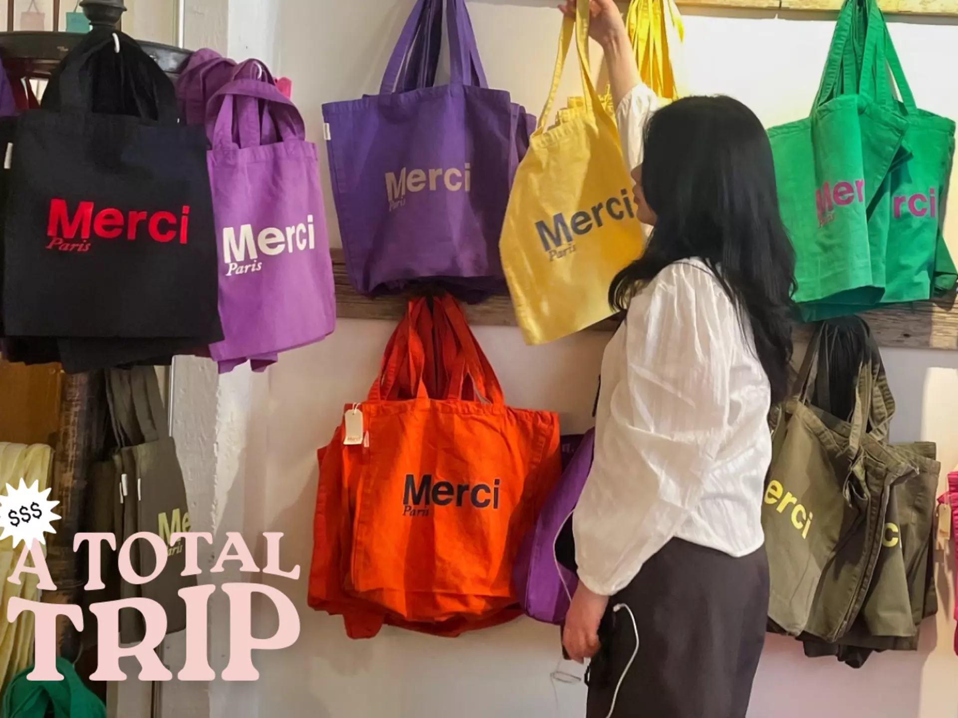 Writer Stephanie Ong (pictured in Merci concept store) documents a weekend of spending in the City of Light © Stephanie Ong