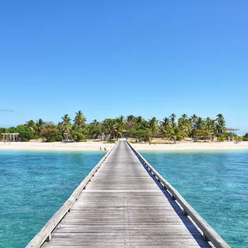 Mala Mala island, Fiji. Chloglobal/Shutterstock