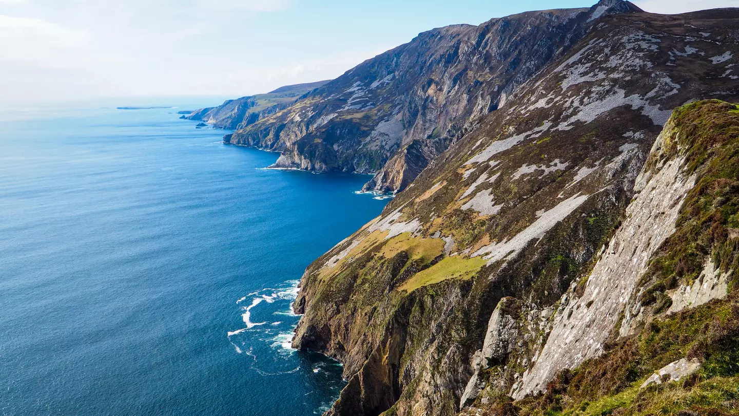 Ireland's Slieve League sea cliffs