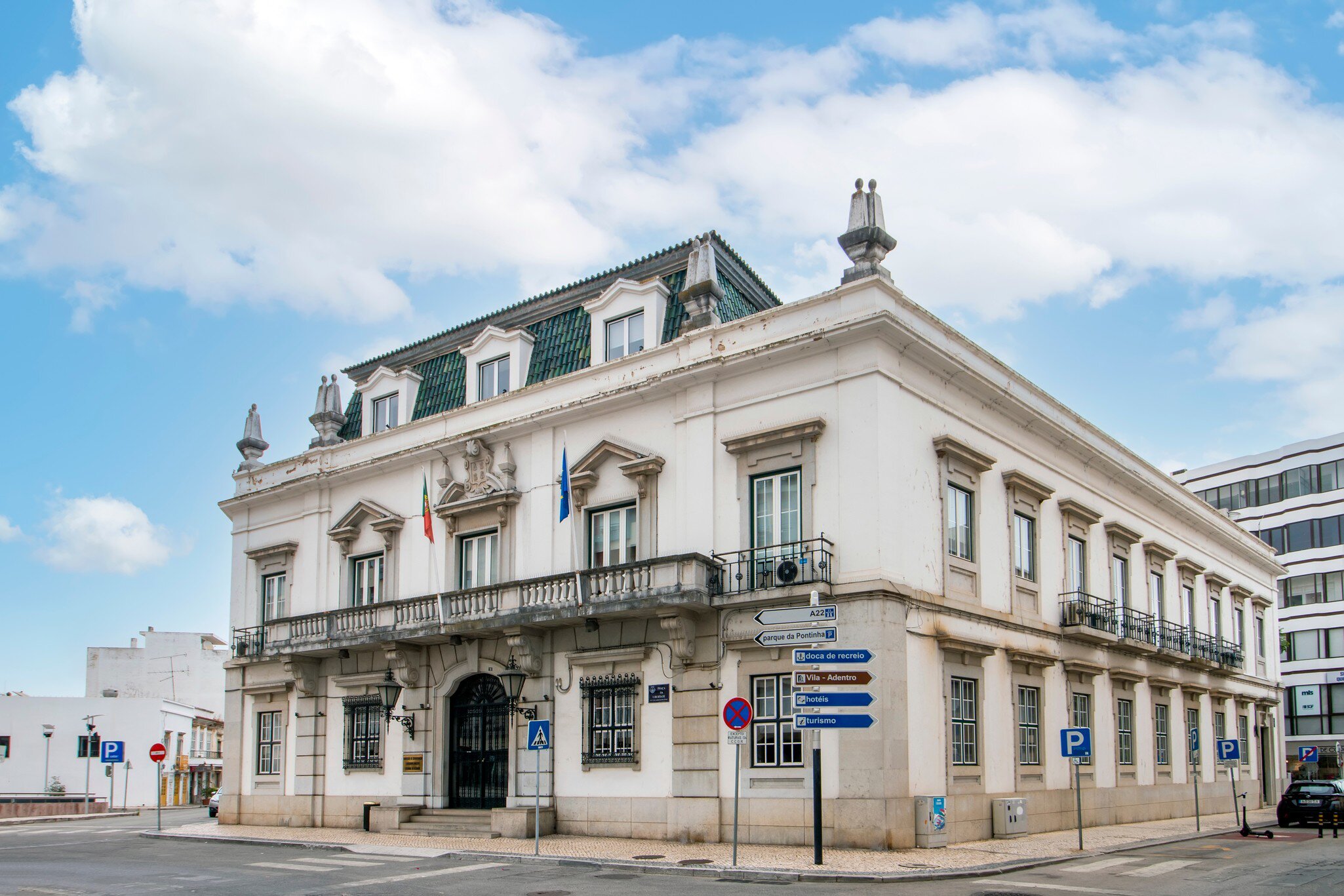 Exterior view of the Museu Regional do Algarve in Faro, Portugal.