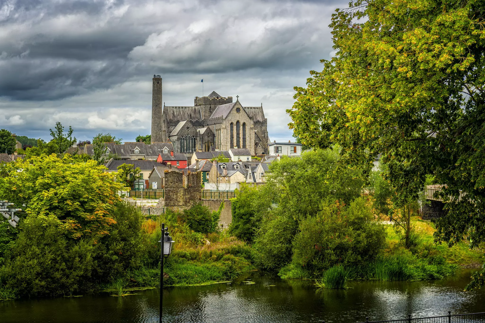 Saint Canice's Cathedral in Kilkenny city, Ireland